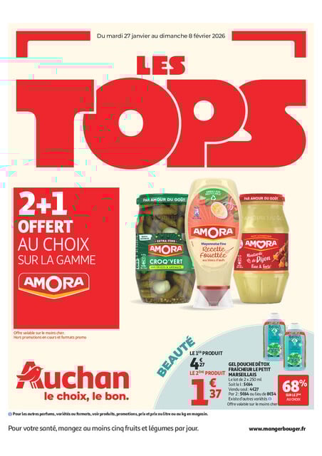 Tops produits, top prix !