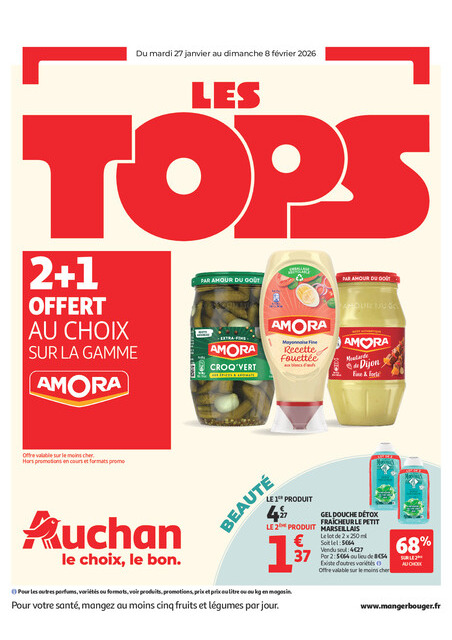 Tops produits, top prix !