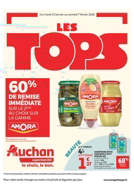 Tops produits super