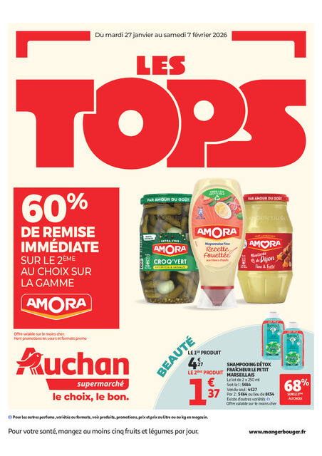 Tops produits super