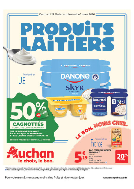 Produits laitiers 