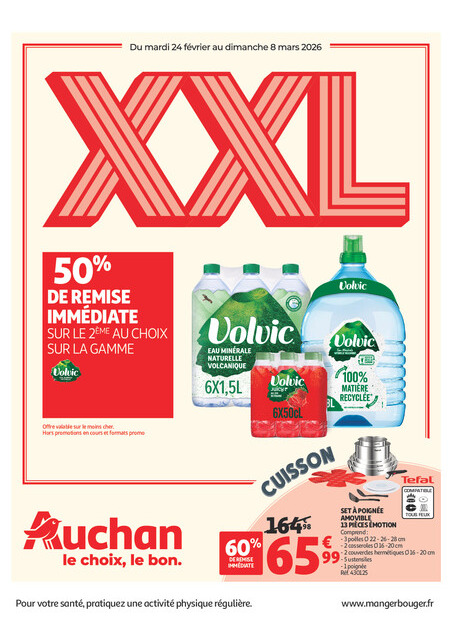 Promos XXL hypermarchés