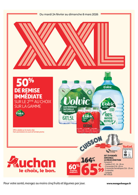 Promos XXL hypermarchés