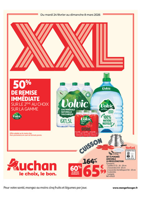 Promos XXL hypermarchés