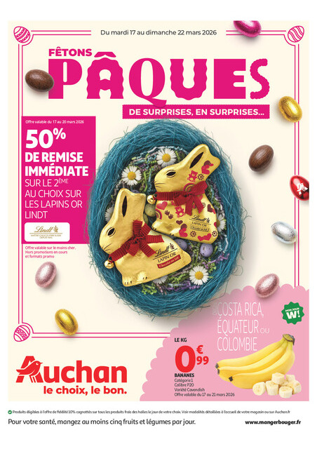 Pâques, halles printemps