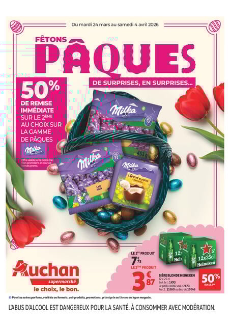 Chocolats Pâques supers