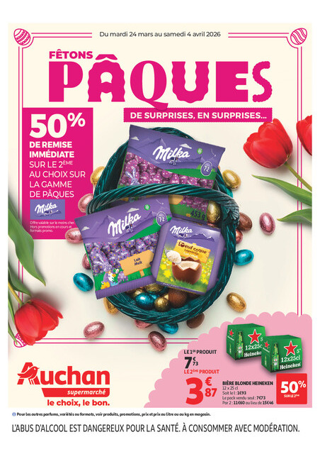 Chocolats Pâques supers