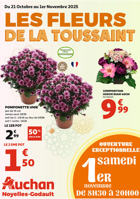 Fleurs de la Toussaint
