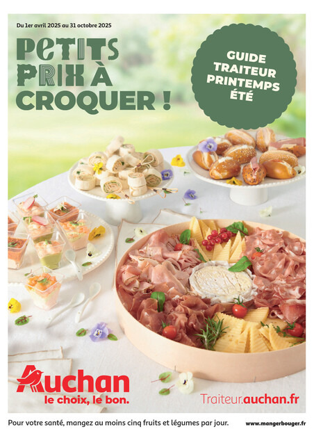 Catalogue Traiteur Printemps Été