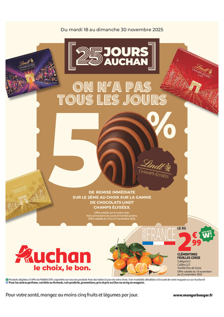 25 JOURS AUCHAN, et encore plus de promos !