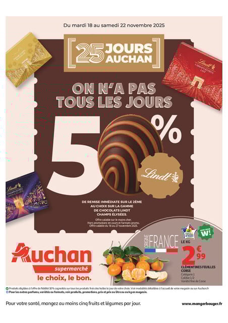 25 JOURS AUCHAN, et encore plus de promos dans votre super !
