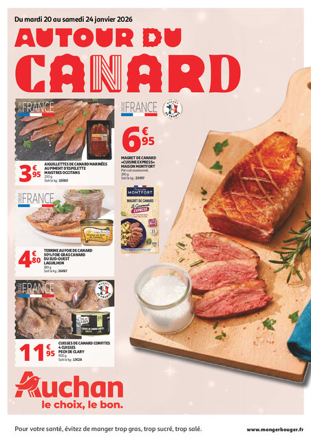 Autour du canard
