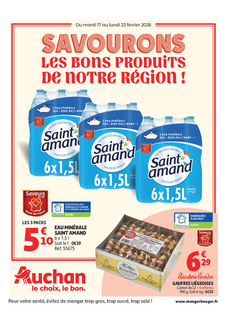 Savourons les produits de notre région