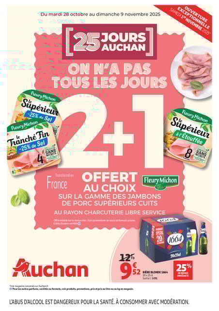 C'est parti pour les 25 JOURS AUCHAN