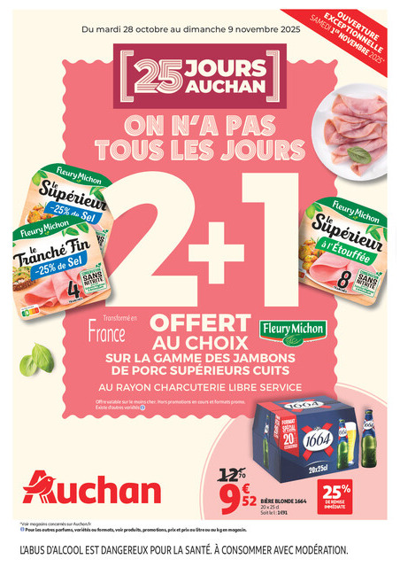 C'est parti pour les 25 JOURS AUCHAN