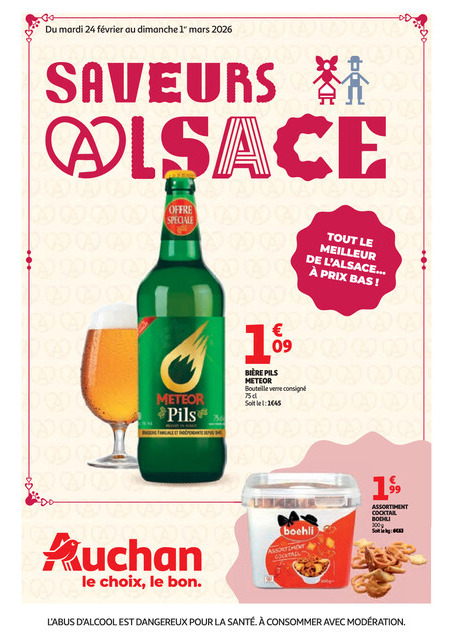 Saveurs d'Alsace, les produits de notre région !