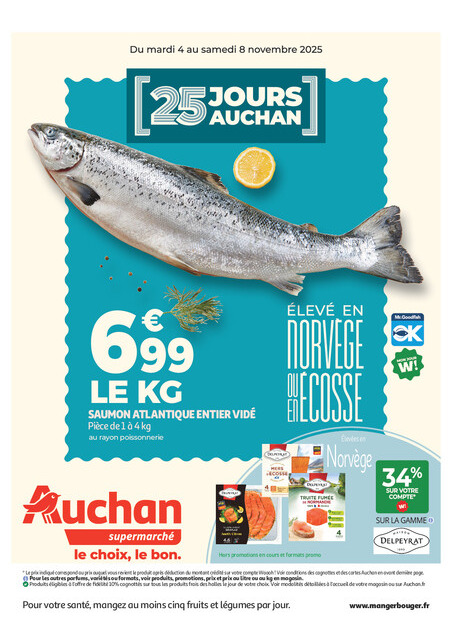 25 JOURS AUCHAN, ça continue dans votre super