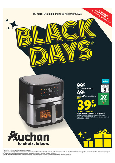 Les Black Days c'est parti !