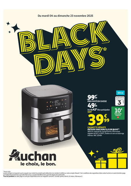 Les Black Days c'est parti !