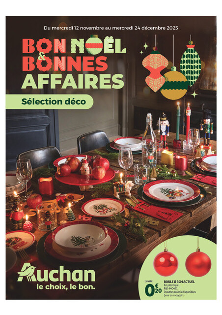 Bon Noël et Bonnes Affaires : Sélection déco
