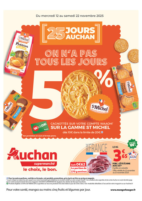 25 JOURS AUCHAN, faites le plein de bonne affaires dans votre super