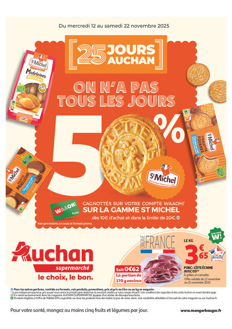 25 JOURS AUCHAN, faites le plein de bonne affaires dans votre super