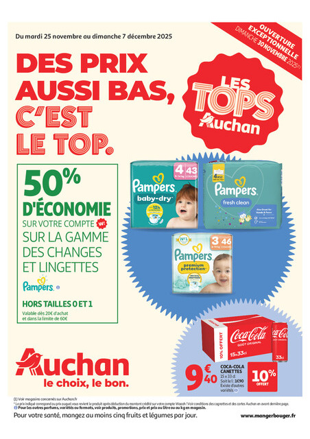 Des prix aussi bas, c'est le Top