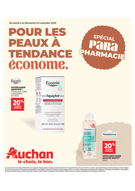 Pour les peaux à tendance économe