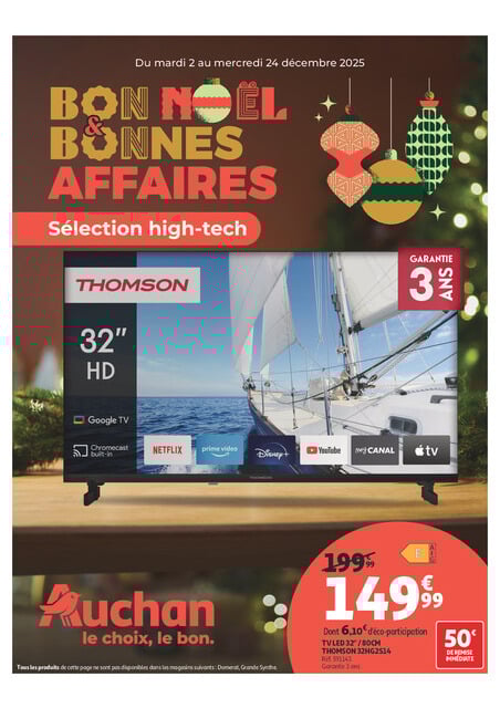Bon Noël et Bonnes Affaires : Sélection hig-tech