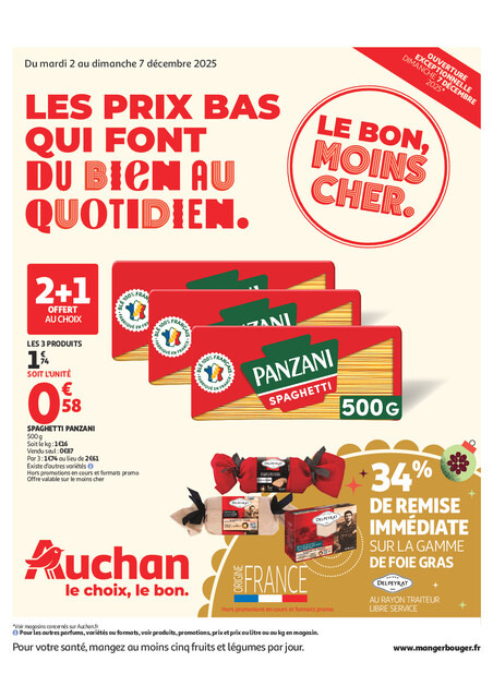 Les prix bas qui font du bien au quotidien