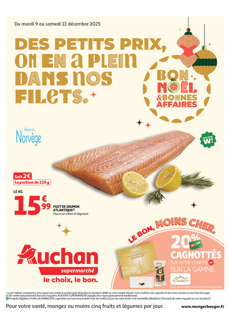 Des petits prix, on en a plein dans nos filets dans votre super