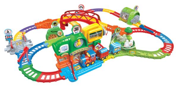 Super Circuit Train Educatif 