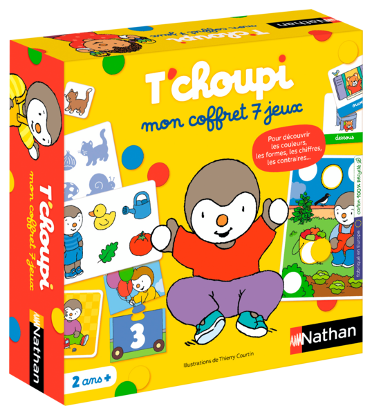 Mon Coffret 7 Jeux T'Choupi 