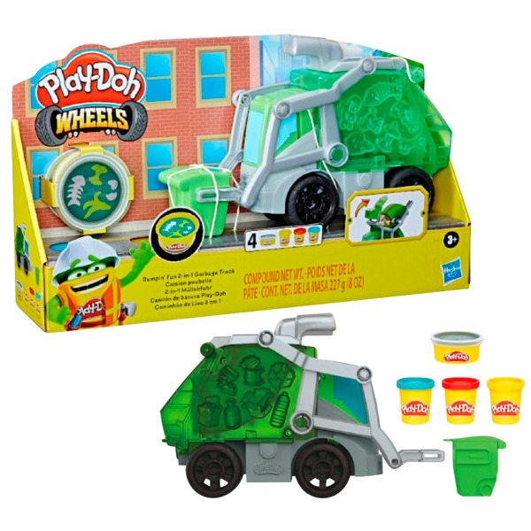 Camion Poubelle Play Doh