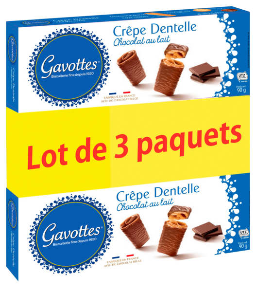 Crêpe Dentelle Gavottes