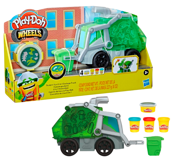 Camion Poubelle Play Doh