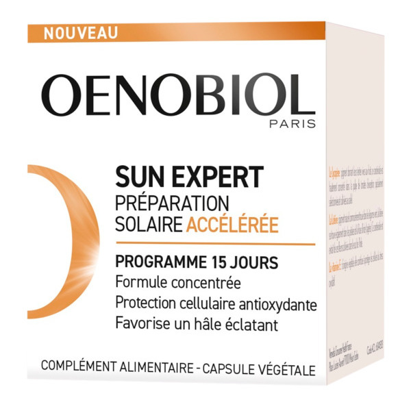 Oenobiol Sun Expert Préparation Solaire Accélérée