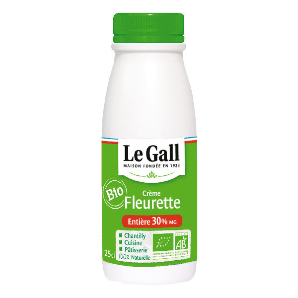 Crème Fleurette Bio Le Gall