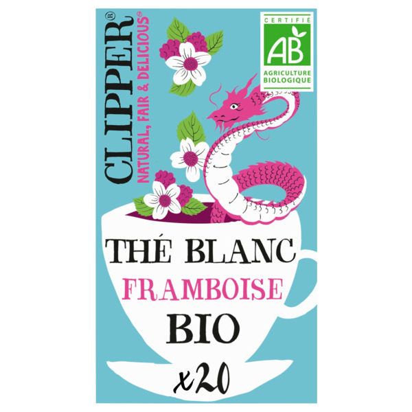Thé Blanc À La Framboise Bio Clipper