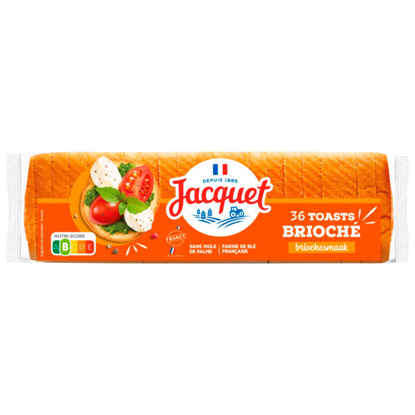 Toasts Brioché Jacquet