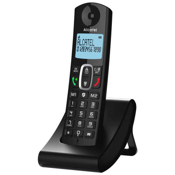 Telephone Sans Fil F685 Solo Black Alcatel