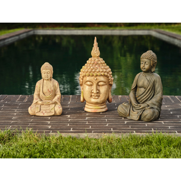 1 - Bouddha Assis H.31,5 Cm  Gardenstar 