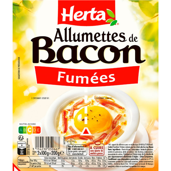 Allumettes De Bacon Herta