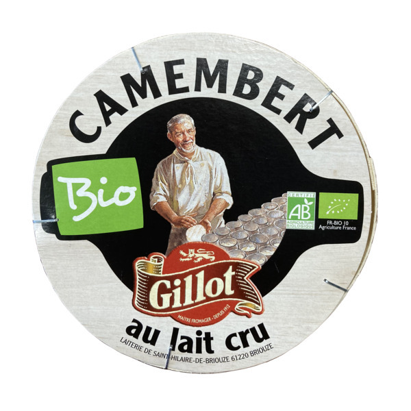 Camembert Au Lait Cru Bio Gillot