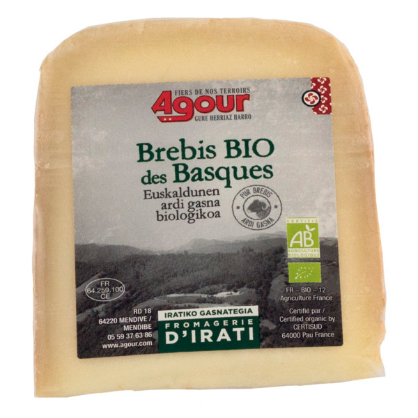 Fromage De Brebis Des Basques Bio Agour