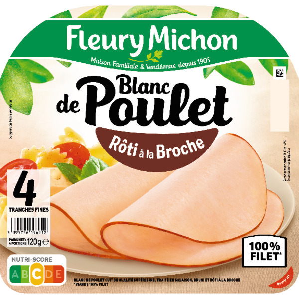 Blanc De Poulet Fleury Michon