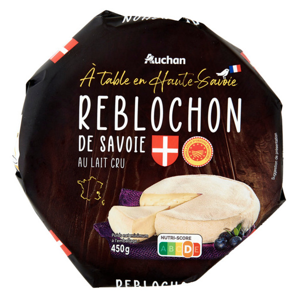 Reblochon De Savoie Auchan À Table En France