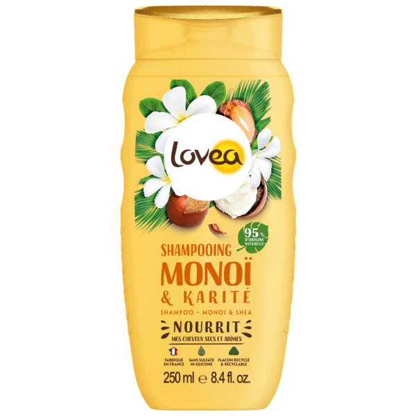 Shampooing Monoï Et Karité Lovea