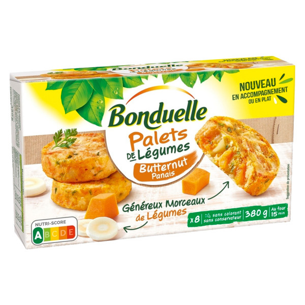 Palets De Légumes Butternut Et Panais Surgelés Bonduelle