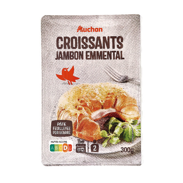 Croissants Jambon Emmental Auchan